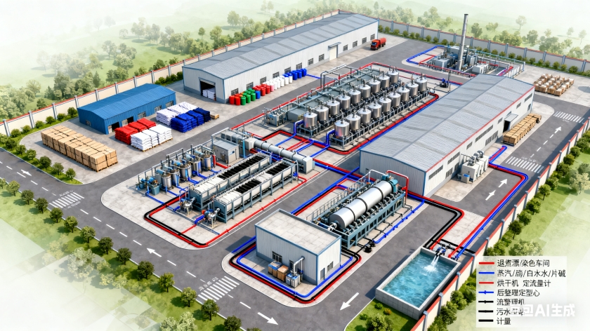 纺织印染行业流量计量解决方案
