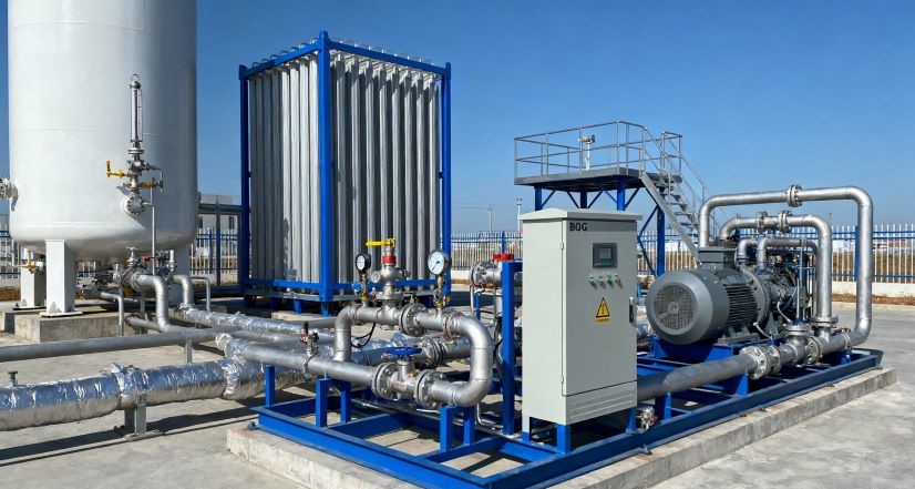 LNG气化调压工艺中的流量计量解决方案